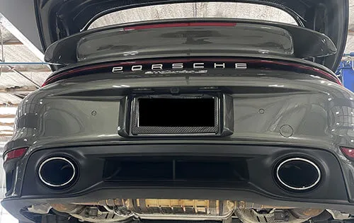 porsche track inspection and brake flush